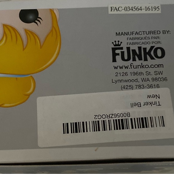 Funko Pop Vinyl Figure - Tinker Bell Disney Series 1  No 10 - Picture 4 of 4